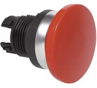 Bouton champignon collerette plastique, chromé vert BACO L21AD02 1 pc(s)