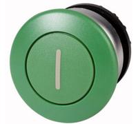Bouton champignon rond, plat Eaton M22-DP-G-X1 216722-1 vert 1 pc(s)