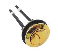 Bouton Chasse D'eau Toilette À Double Poussoir, 1 Réservoir Toilette Doré, Bouton 38 Mm/48 Mm/58 Mm, Boutons Poussoirs Toilette Forme Ronde, Accessoires Salle Bain(Fits 37mm-46mm Hole)