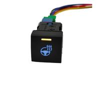 Bouton Chauffage Commutateur Commande Volant Voiture Pour Toyota Pour Camry Pour V70 Pour Rav4 Pour Corolla Pour Altis Boutons de Commande au Volant Multifonctions(Wheel heat not fixed)