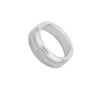 Bouton climatisation Couvercle Bouton Volume À Anneau Rotatif Climatisation Pour Volvo S60 V60 XC60 S60 V40 XC90(ARGENT)