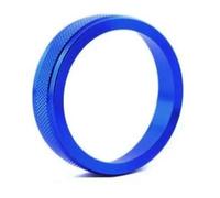 Bouton climatisation Couvercle L’anneau Bouton Rotatif Climatisation Pour Volvo S60 XC60 V60 V40 S80(BLEU)