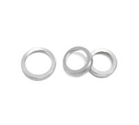 Bouton climatisation Pour Grand Cherokee 2014 2015 2016 2017 2018 2019 2020 2021 Anneau Climatisation Volume Bouton Commutation La Radio Couvercle Module de contrôle HVAC(Argent)