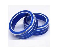 Bouton climatisation Pour Toyotaes RAV4 XA50 2019 2020 2021 2022 2023, Anneau De Bouton De Volume De Climatiseur De Voiture(Blue)