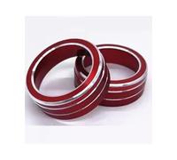 Bouton climatisation Pour Toyotaes RAV4 XA50 2019 2020 2021 2022 2023, Anneau De Bouton De Volume De Climatiseur De Voiture(Red)