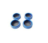 Bouton climatisation Pour Volvo S60 V60 XC60 V40 S80 V70 Climatisation Chauffage Volume Bouton Interrupteur Couvercle(BLEU)