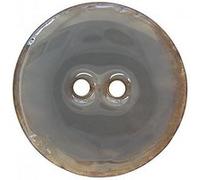 Bouton Coco laqué Gris clair 30 mm X 1 - Union Knopf(...) - Gris G