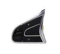 Bouton Comman Volant Bouton De Commande De Volume Audio Multifonctionnel Pour Volant Avant De Voiture Pour Koleos Pour Kadjar 2016-2023(Left)