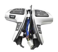Bouton Comman Volant Interrupteur Commande Volant Multifonction Pour Toyota Pour Camry Pour Hilux Pour Vigo Pour Highlander Pour Innova Pour Premio(Silver black high)