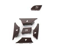 Bouton Comman Volant Interrupteur De Volant Voiture Bouton Multifonctionnel Pour Benz C E A Pour GLK Classe W204 X204 W212 W156 W246 W207 W117 W218(Brown Left)