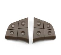 Bouton Comman Volant Kit De Boutons Commande Volant Multifonction Pour Benz ML GL BR Class 2006 2007 2008 2009 W164 W245 W251(Model A Brown)