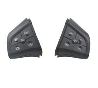 Bouton Comman Volant Pour Benz GL ML R W164 W251 2006-2009 Classe B W245 2008-2011 Boutons De Commande Au Volant Bouton De Commutation(2PCS Black)