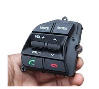 Bouton Comman Volant Pour Hyundai Pour Sonata LF 2016-2018 Boutons Volant Bluetooth Téléphone Régulateur Vitesse Bouton Télécommande Musique Gauche(Army green)
