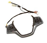 Bouton Comman Volant Régulateur De Vitesse Et Boutons Bluetooth Au Volant Pour Hyundai Pour Elantra AD Pour Solaris 1.6L 2017 2018 2019 96700F2210(Black)