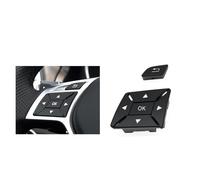 Bouton Commande Audio Volant Pour BENZ C GLK E CLA GLA B CLS SLK SLC C204 GLK204 W207 W212 W246 W156 W218 W172 Boutons Commutation Au Volant Voiture(Black L)