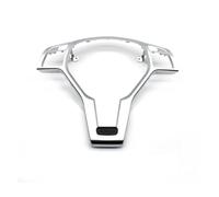 Bouton Commande Audio Volant Pour Benz Pour AMG ABCE GLK GLA CLA CLS Classe W176 W246 W204 W212 W156 W117 Garniture Chromée Du Panneau Volant Voiture(Chrome-Black)