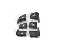 Bouton Commande Audio Volant Pour Benz W205 W253 C Classe Pour GLC C200 C220 C260 GLC250 GLC300 2015 - 2021 Boutons Commande Commutateur Volant Voiture(Left Black)