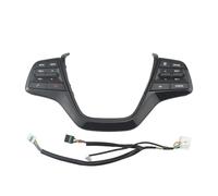 Bouton Commande Audio Volant Pour Hyundai Pour Elantra 1,6l 2016 2017 2018 Bouton Volant Interrupteur Volume Audio Télécommande Croisière Mains Libres(Piano black)