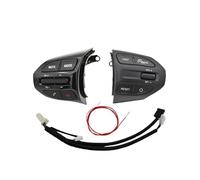 Bouton Commande Audio Volant Pour Kia Pour RIO 2018-2021 Pour X-LINE K2 Pour RIO 4 Boutons Volant Régulateur Vitesse Commutateurs Volume Bluetooth À Distance Gauche + Droite + Fil(Model C-1 SET)