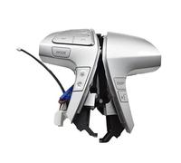 Bouton Commande Audio Volant Pour Toyota Pour Camry Pour Hilux Pour Vigo Pour Highlander Pour Innova Pour Premio Bouton Commutation Commande Combinaison Volant Multifonction(Silver Low)