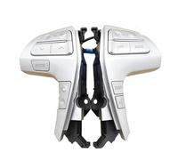 Bouton Commande Audio Volant Pour Toyota Pour Camry Pour Hilux Pour Vigo Pour Highlander Pour Innova Pour Premio Bouton Commutation Commande Combinaison Volant Multifonction(Silvery high)