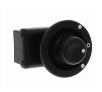 Bouton Commande de Rétroviseur compatible pour Renault Clio II, Megane I, Scenic, Twingo I, Master III, Dacia Logan Sandero, Movano - OEM 255704649R, 8200214919