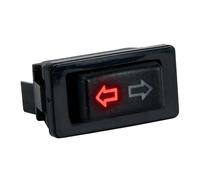 Bouton Commande Fenêtre Interrupteur De Lève-vitre Électrique Universel Pour Voiture 5 Broches DC 12 V 20 A Lumière Bleue/rouge Et Faisceau Leve Vitre Bouton(Red Switch Only)