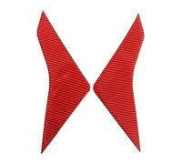 Bouton Commande Vitre Électrique Pour M&azda MX-5 2016-2024 Voiture Console Centrale Panneau Latéral Couverture Garniture Autocollants Décoration Cadre Style Intérieur(rouge)
