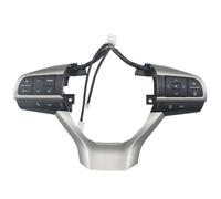 Bouton Commande Volant Bouton De Commande D'autoradio, Boutons Multimédia Volant, Interrupteur Pour Lexus RX300 RX450 LM LX570 GX 2016 - 2020(Argent)