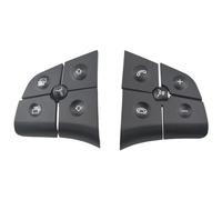 Bouton commande volant Compatible Avec Benz Pour W251 Classe R 2006-2009 Pour W245 2008-2011 16482080109116 Kit De 2 Boutons De Volant Multifonctions Pour Voiture(Noir)