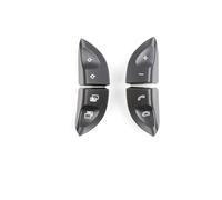 Bouton Commande Volant Couvercle Boutons Commande Volant Voiture Multifonction Pour Benz W220 S430 S500 S600 CL500 CL600(Le noir)