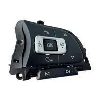 Bouton Commande Volant Couvercle De Panneau De Boutons De Volant Multifonction Pour VW Pour Golf 7 7.5 Sportsvan Variant E-Pour Golf 5G0959442N(Right-1PC)