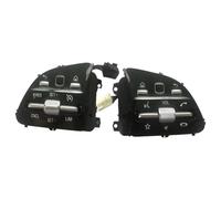 Bouton Commande Volant Pour Benz C180 C260 Pour GLA GLB250 Pour GLE Boutons De Volant Voiture Musique Bluetooth Téléphone Commutateur Bouton De Vitesse Croisière(A set black)