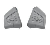 Bouton Commande Volant Pour Benz GL ML R W164 W251 2006-2009 Classe B W245 2008-2011 Boutons De Commande Au Volant Bouton De Commutation(2PCS Gray)