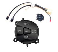 Bouton Commande Volant Pour Ford Fiesta MK7 Ecosport 2013 Boutons Régulateur De Vitesse Voiture Rétroéclairage Bleu Volant Volume Audio Bouton Régulateur Vitesse(Right side wire)