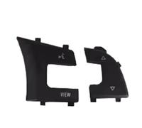 Bouton Commande Volant Pour VW Pour Tiguan Pour Golf 7 7.5 Pour Jetta Pour Arteon Troc Pour Line Pour GTI Pour GLI Couvercle Bouton Multifonction Volant Voiture Portable(Noir Droit)