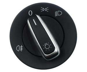 Bouton Commodo de Phares Antibrouillard Arrière compatible avec ALHAMBRA Mii BEETLE CADDY III IV GOLF V VI JETTA III IV TRANSPORTER T5 T6 UP! - 3C8941431B 5ND941431C