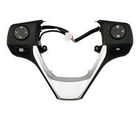 Bouton Commutation Commande au Volant 84250-02560 Boutons Bluetooth Téléphone Volant Bouton Commande Audio Pour TOYOTA Pour Corolla Pour Yalis Pour RAV4 2014 2015(1 Set Black)