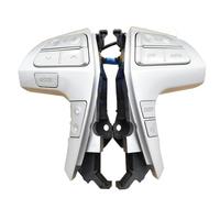 Bouton Commutation Commande au Volant Bouton De Commande Audio Au Volant Bluetooth, Interrupteur Pour Toyota Pour Camry 2006 - 2011(Argent)