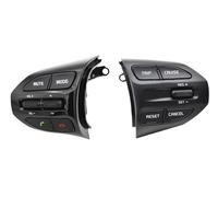 Bouton Commutation Commande au Volant Boutons volant gauche + droite + fil pour Kia pour RIO 2018-2021 régulateur vitesse télécommande commutateurs Volume Bluetooth voiture(Model A-1SET)