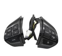 Bouton Commutation Commande Volant 10 Broches Pour Mitsubishi Pour Lancer Pour Outlander ASX 2007 2008 2009 2010 2011 2012 Commutateur De Régulateur De Vitesse Bouton De Volant(Carbon-10pins wire)