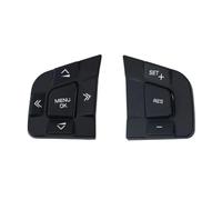 Bouton Commutation Commande Volant Couvercle De Bouton De Commande Multifonction Pour Volant De Voiture, Pour Land Pour Rover, Discovery, Freelander(One pair C)
