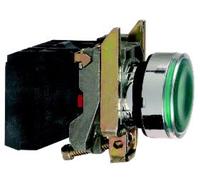 Bouton comp sous laine. âme. couvert O 22 avec Harmony XB4BW3365