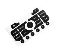 Bouton Compatible Avec 3008 308 C5 C3 Autocollants De Voiture Pour Réparer Les Boutons De Votre Autoradio Autocollants Intérieurs Pièces Détachées Accessoires De Remplacement