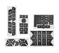 Bouton Compatible Avec Benz Pour W204 Pour S204 Pour C204 Autocollants De Réparation En PVC Pour Panneau De Commande D'autoradio