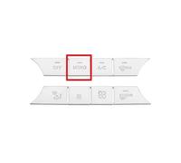 Bouton Compatible Avec Benz Pour W204 W212 Autocollants Couverture Paillettes Pour Boutons Volume Multimédia Climatisation Console Voiture Accessoires Décoration