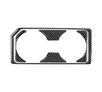 Bouton Compatible Avec Ford Pour Pour Raptor 2016 2017 2018 2019 2020 Autocollants De Cadre De Porte-gobelet Central En Fibre De Carbone Pour Voiture