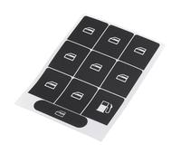 Bouton Compatible Avec VW Pour Golf Pour MK5 Pour Passat B6 Autocollant Réparation Bouton Fenêtre Voiture Accessoire Intérieur Bouton Poussoir Autocollant Réparation Voiture
