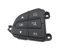 Bouton Control Volant Compatible Avec Benz Classe GLC W253 2016 2017 2018 2019 Boutons De Commande Au Volant, Commutateur Multifonction 0999050300(Black-Left)