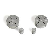 Bouton Control Volant Compatible Avec Benz Classe GLK X204 2008 2009 2010 2011 2012 2013 2014 Boutons De Commande Au Volant 2048210354 2048210454(Gray 1 Pair)